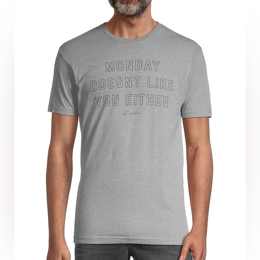 Kinetix Tee - Medium - Gray